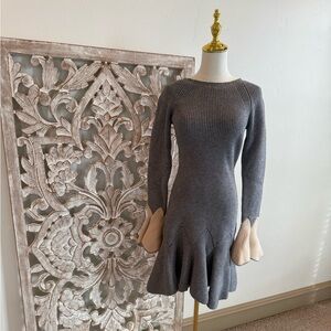 Chic Wool-Blend Sweater Dress – Cozy & Stylish